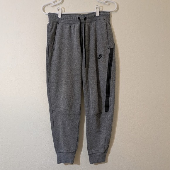 Nike Tech Fleece Jogger Pants Women's Carbon Grey Sweatpants - Picture 1 of 8
